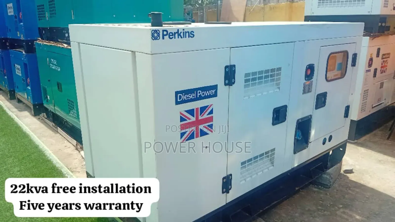 Pekins 22kva Generator – Full Copper, High Performance