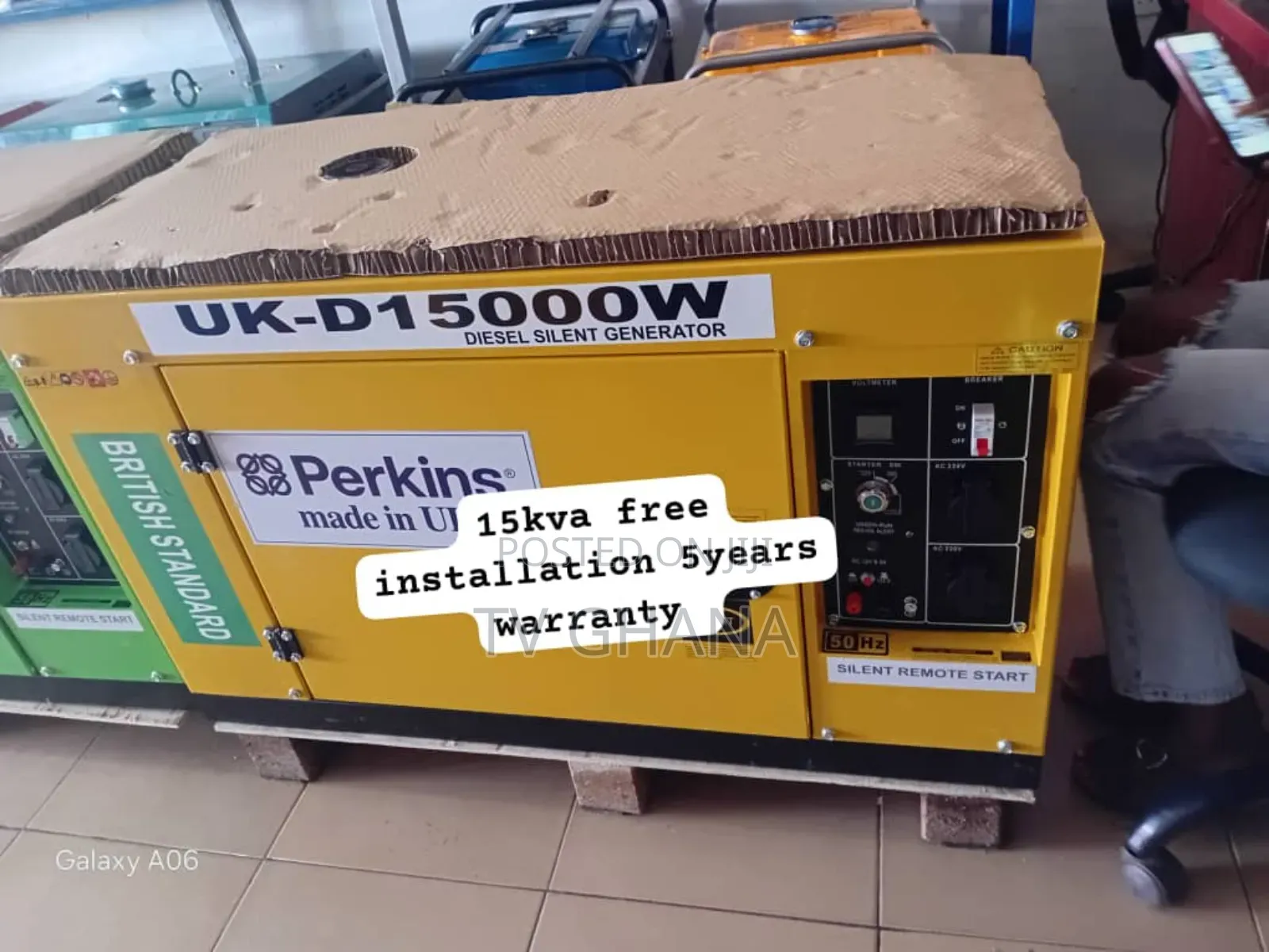 Brand New Perkins 15kva Gen – Heavy Duty Power Supply