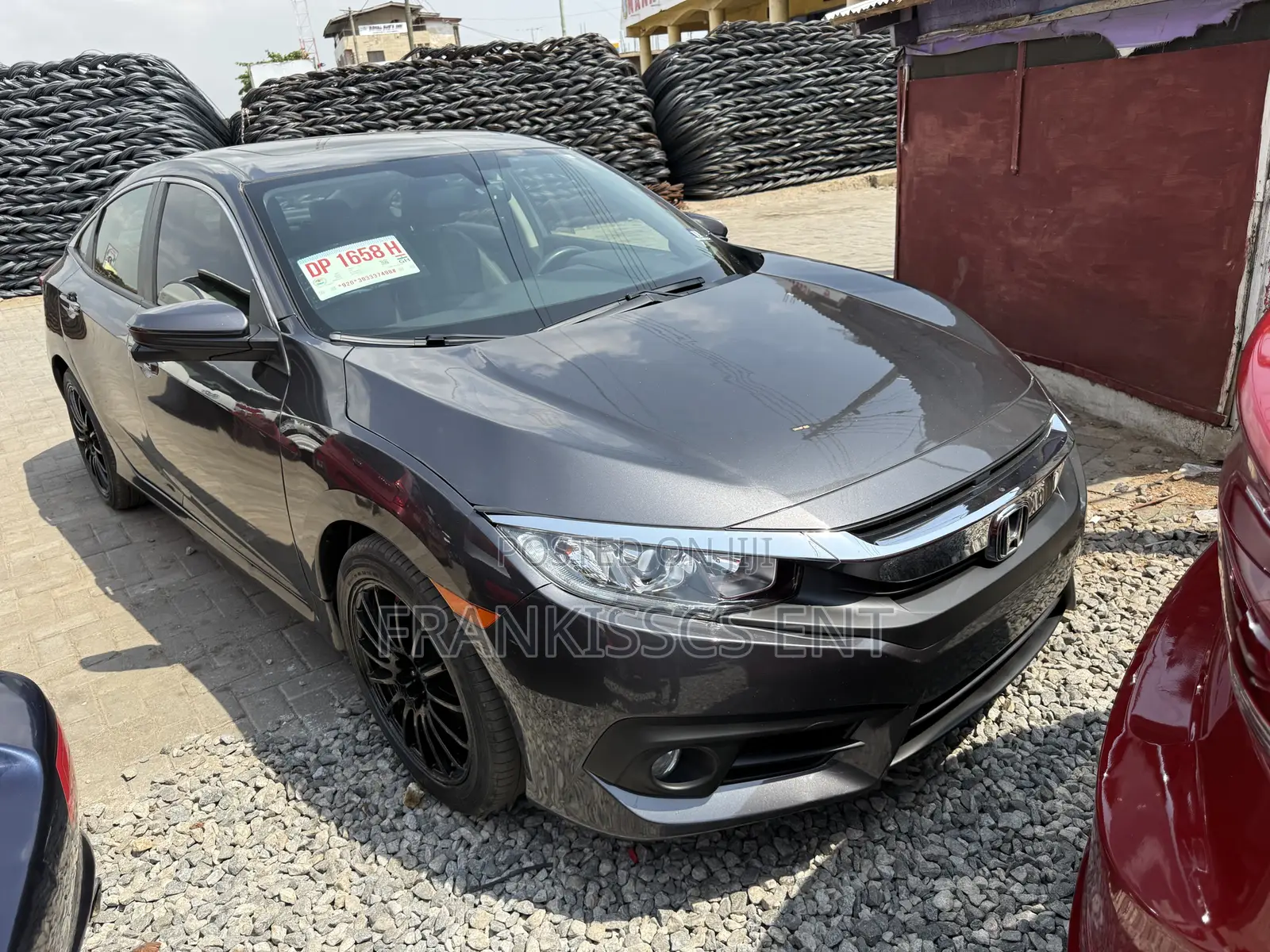 Honda Civic EX-L Sedan 2018 Black