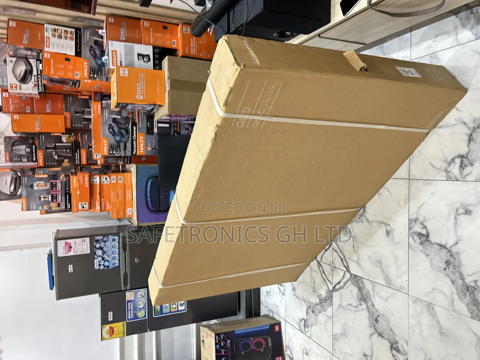 Shop Android Sleek 75” Samsung Qled 75q60c Smart Tv