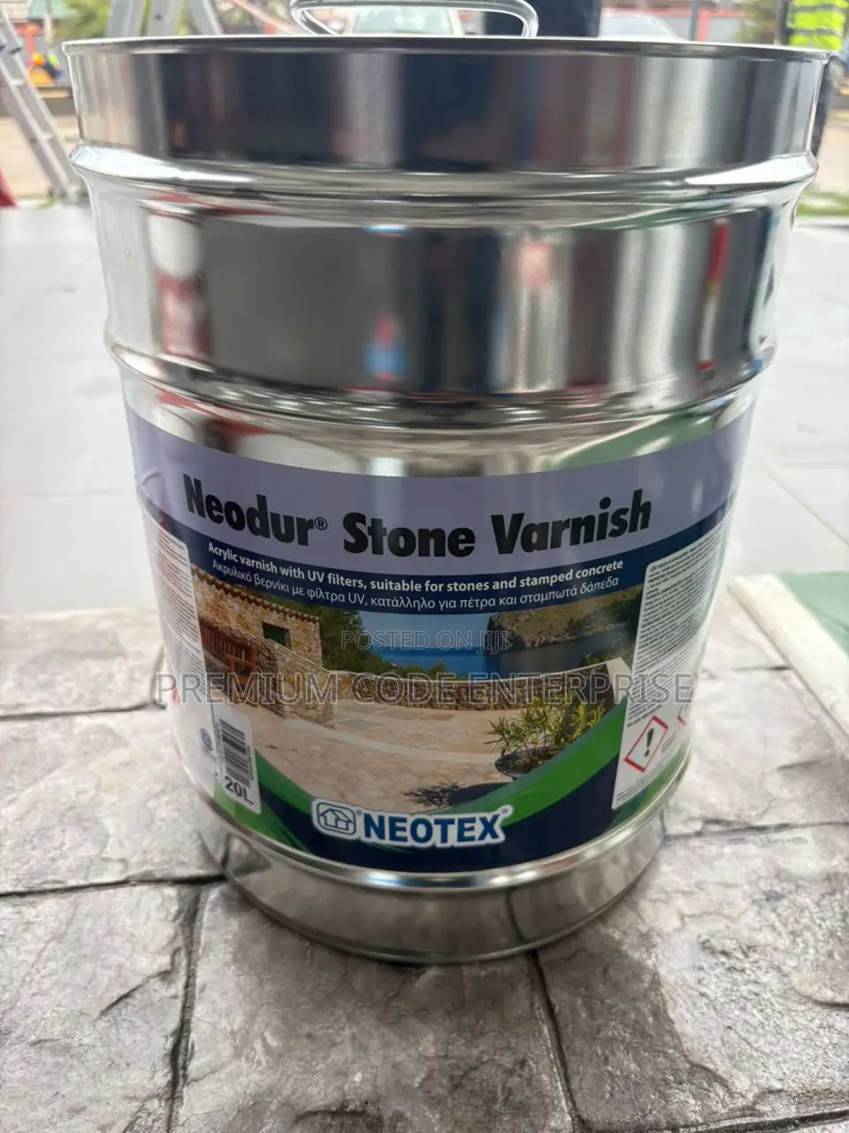 Neotex Neodur Stone Varnish – Uv-Resistant Protective Stone Sealer