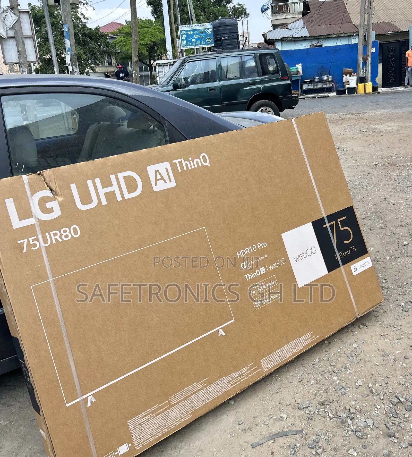 Super Quality 75 Inch Smart Led Uhd Sleek Lg (Ur80) Tv