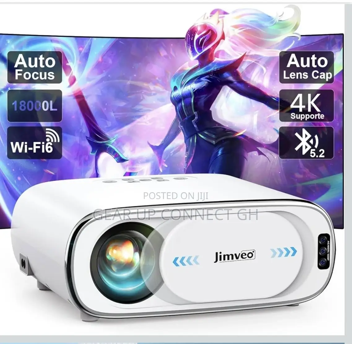 Jimveo 1080p Projector