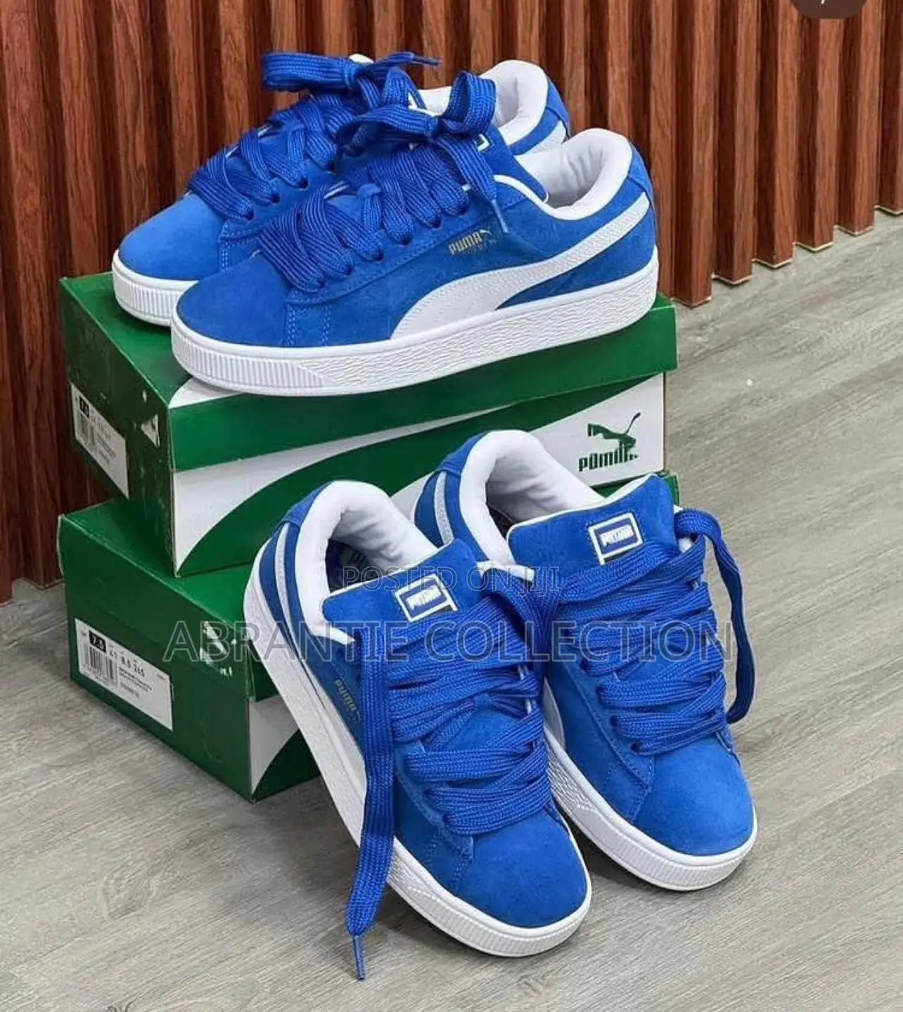 Puma Suede Xl Blue/White Available