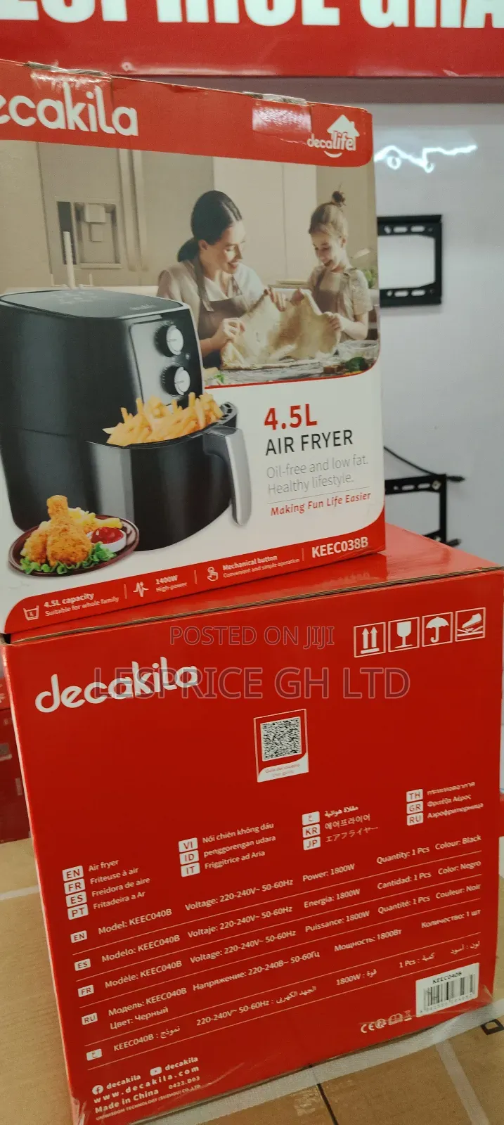 Air Fryer Decalife 4.5l