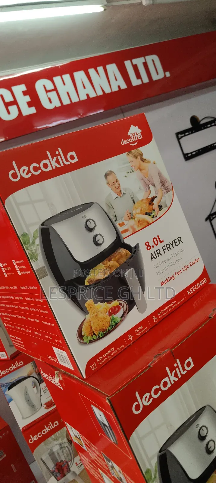 Pretty Decalife 8.0l Air Fryer