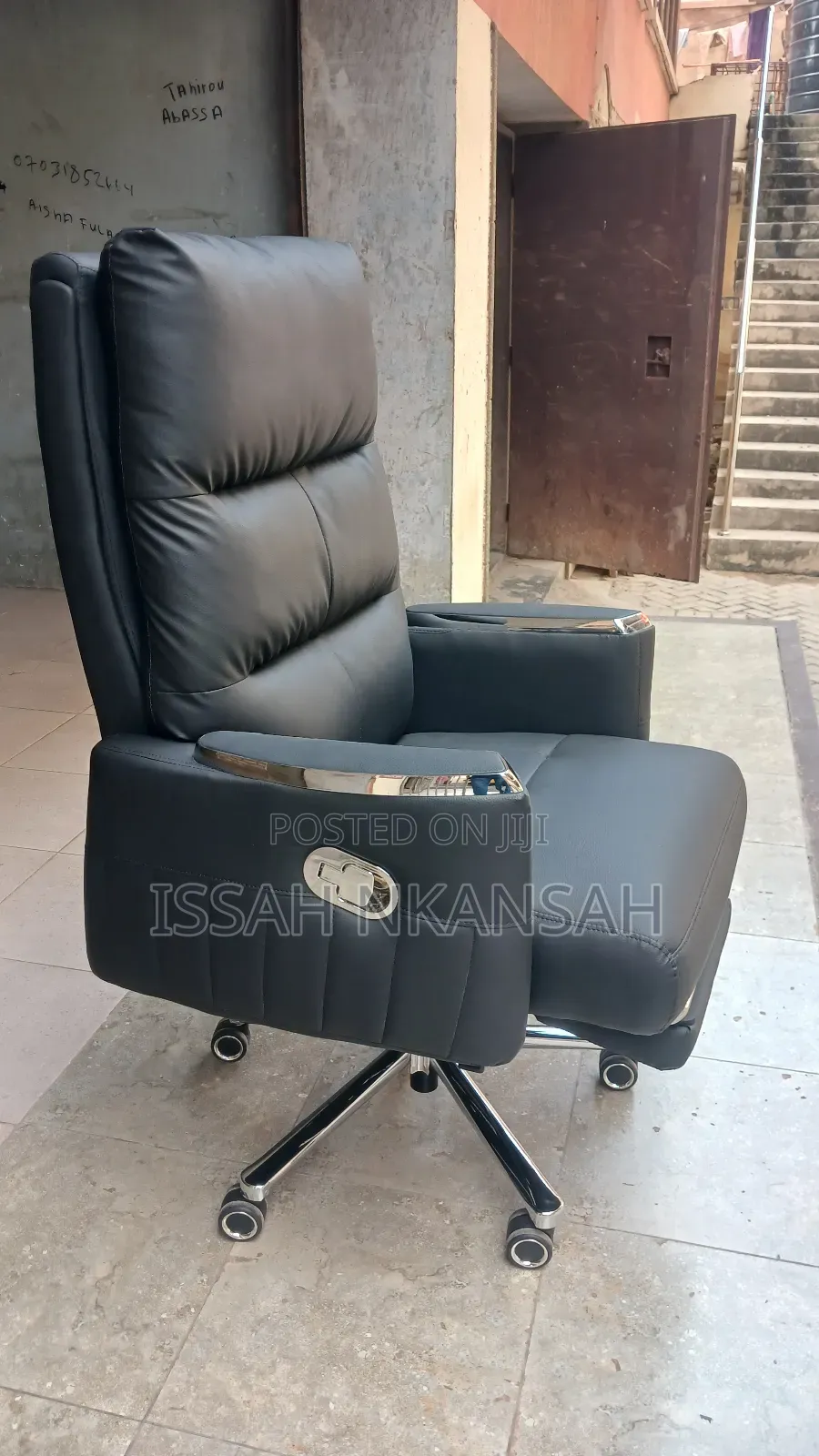 Leather High Back Boss Office Chair