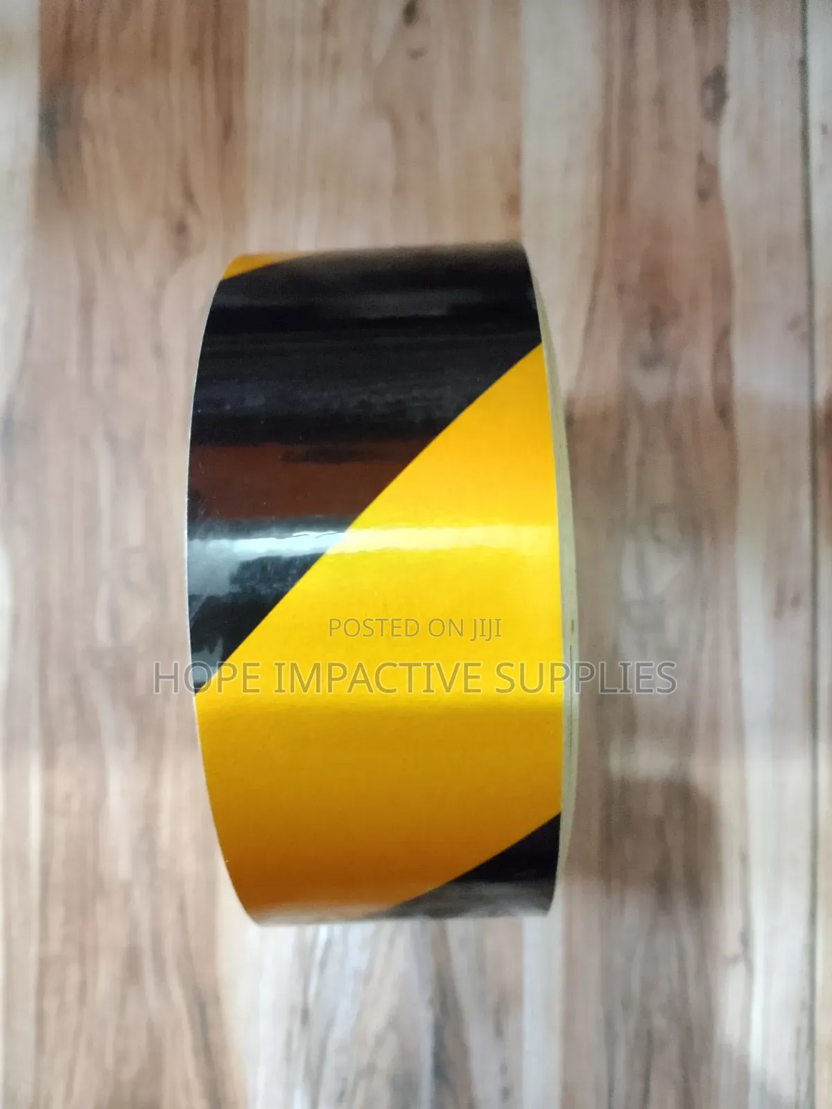 Quality Floor Marking Tape - Yellow And Black.(Smooth Version).