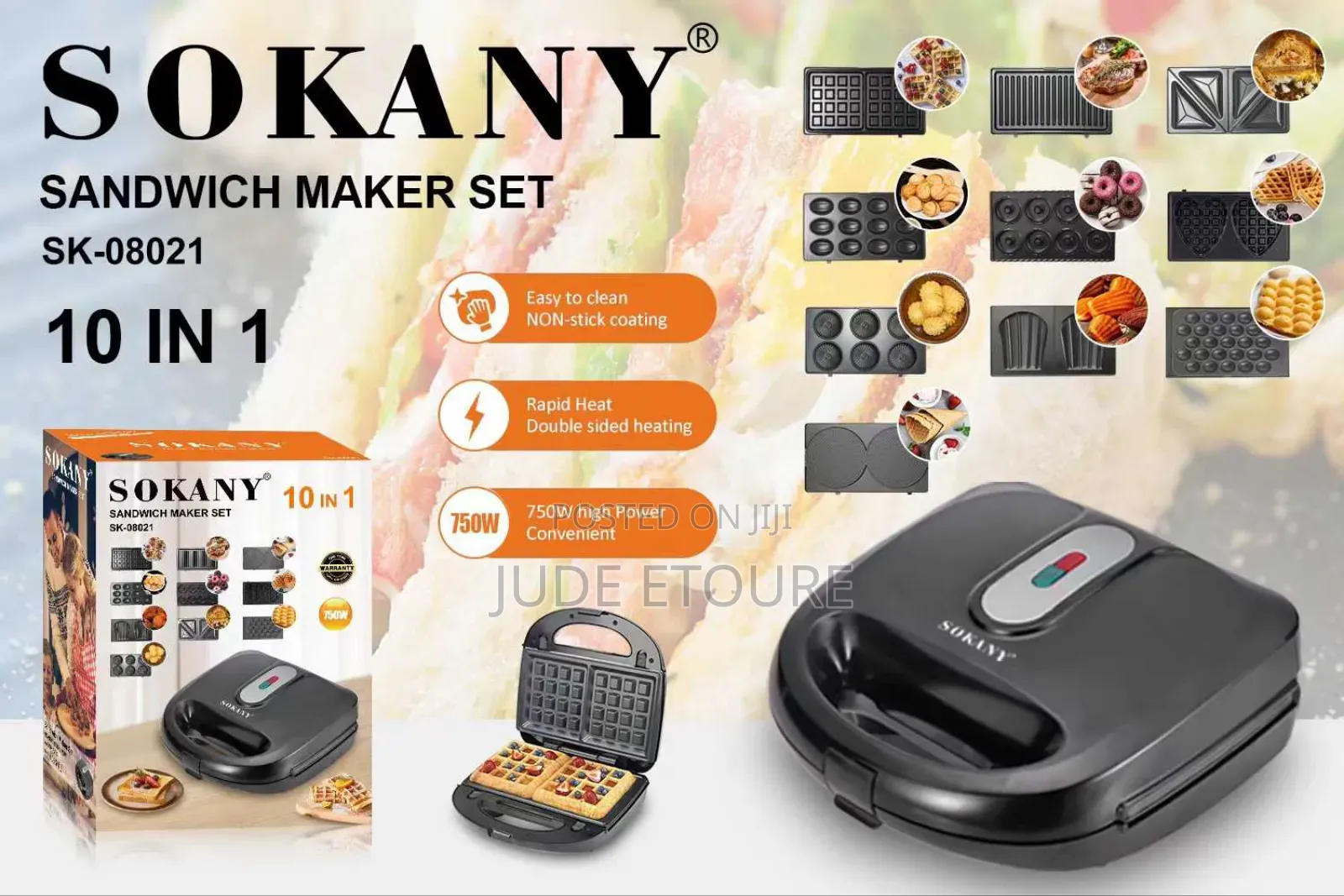 Sokany 10 in 1 Cookies Maker
