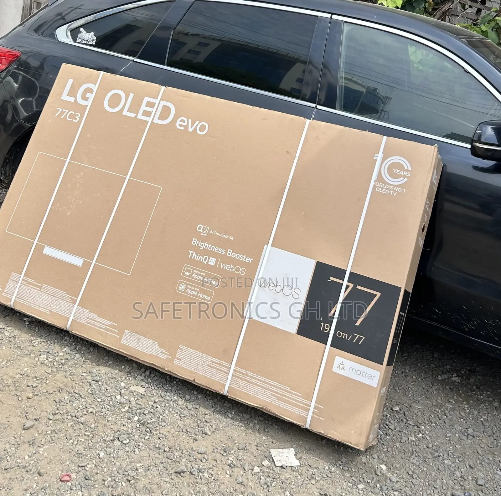 Fresh in Box 77c3 Uhd Ultra Lg 77” Sleek Smart Oled Television