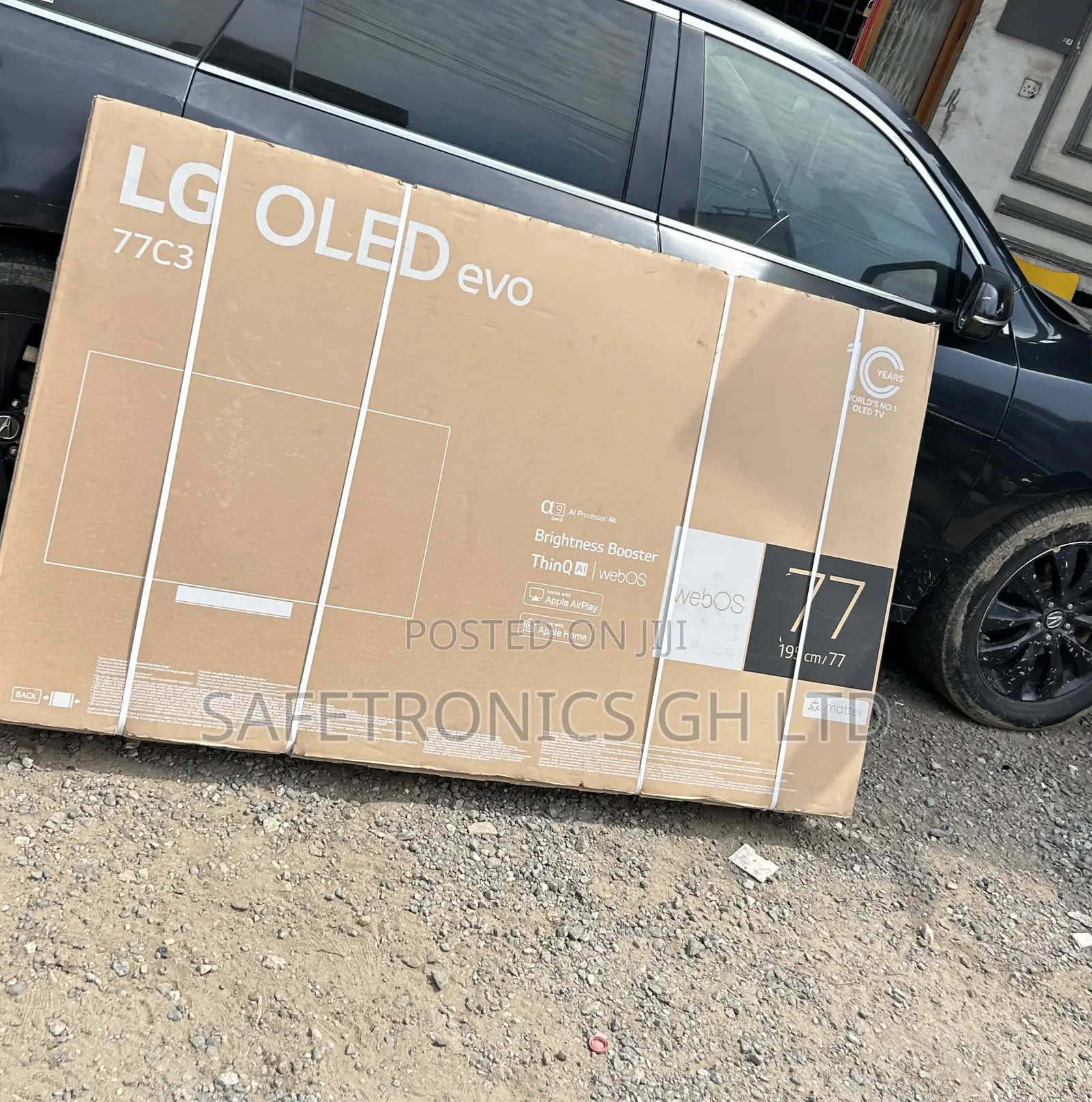 Get Original Smart Uhd Oled 77” Android 77c3 Sleek Ultra Television