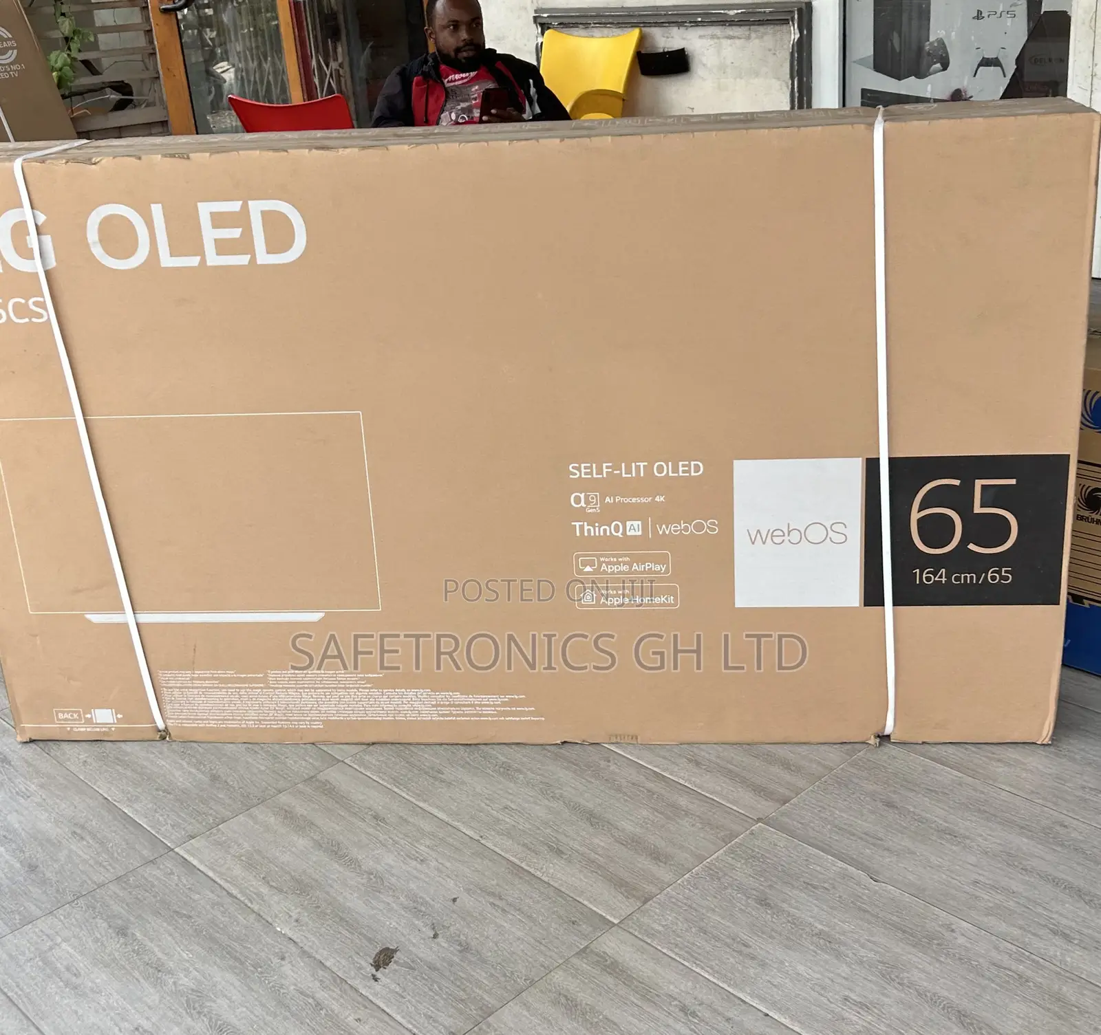 Super Powerful Clead Oled 65” Smart Lg 65cs Television