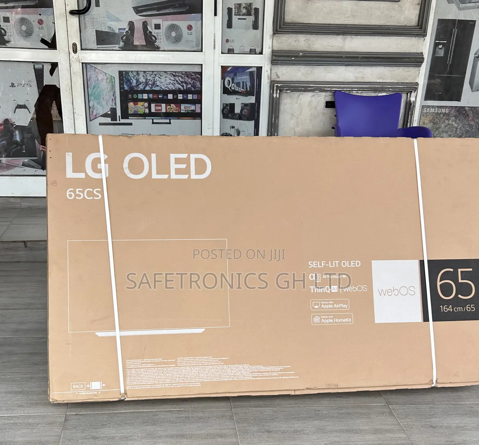 Try Massive Clear Sleek 65” Oled Lg Smart 65cs Android Tv