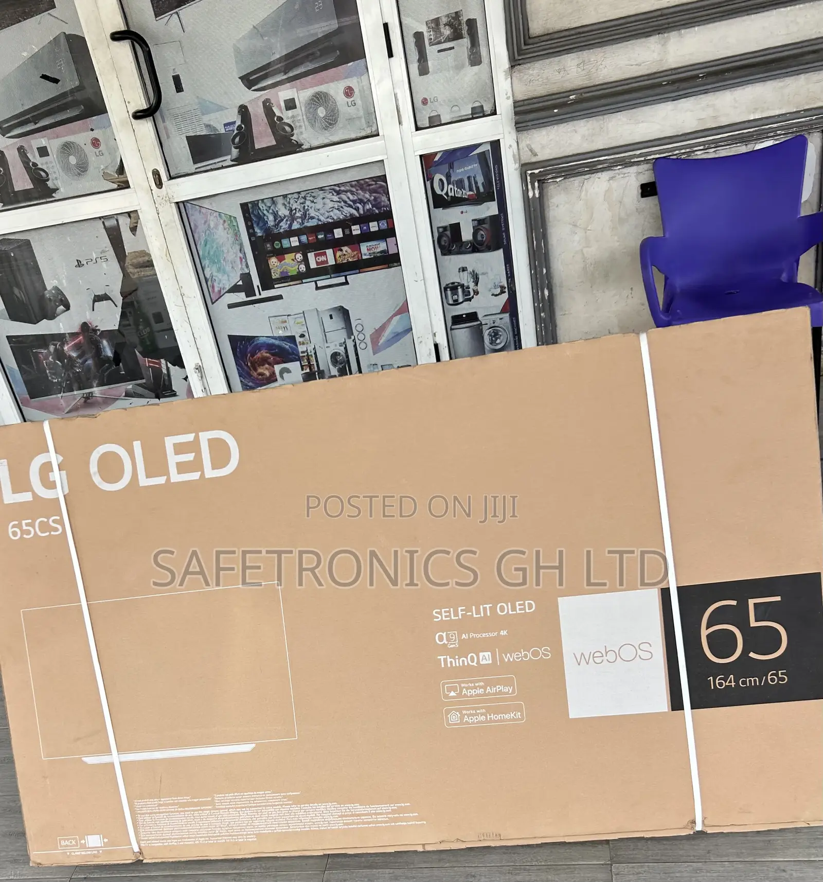 Perfect Sleek Clear 65 Inch Lg Oled Smart 65cs Tv