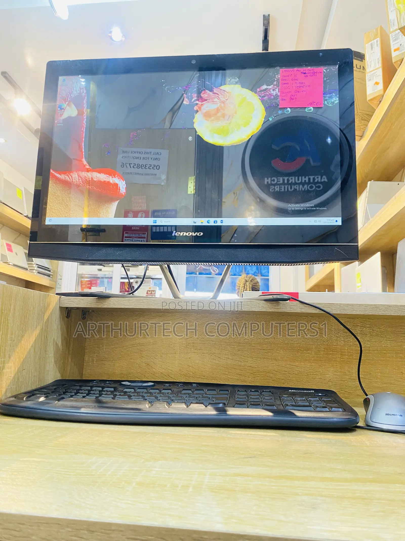 Desktop Computer Lenovo 8GB Intel Core I5 HDD 1T