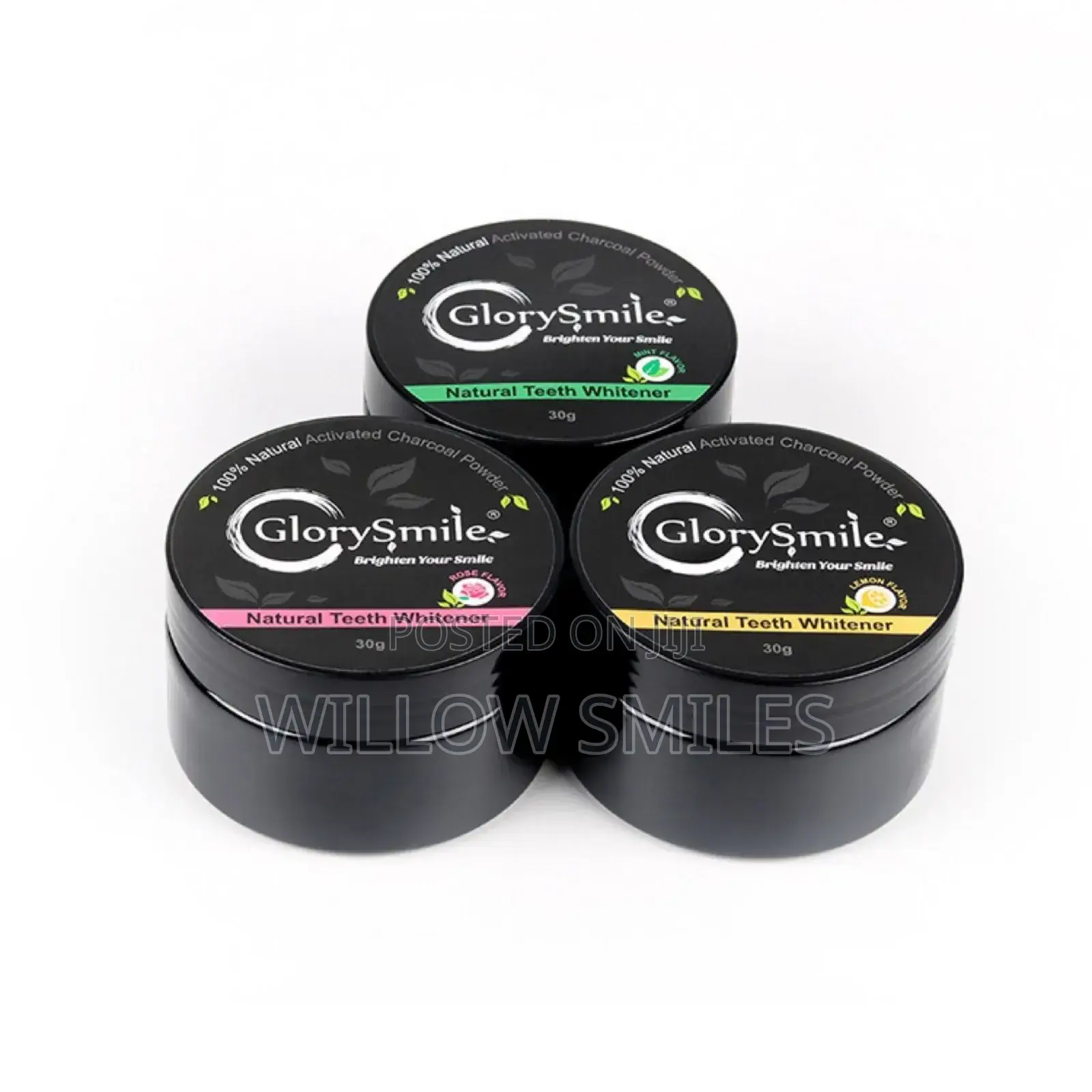 Activated Charcoal Powder + Bamboo Brush