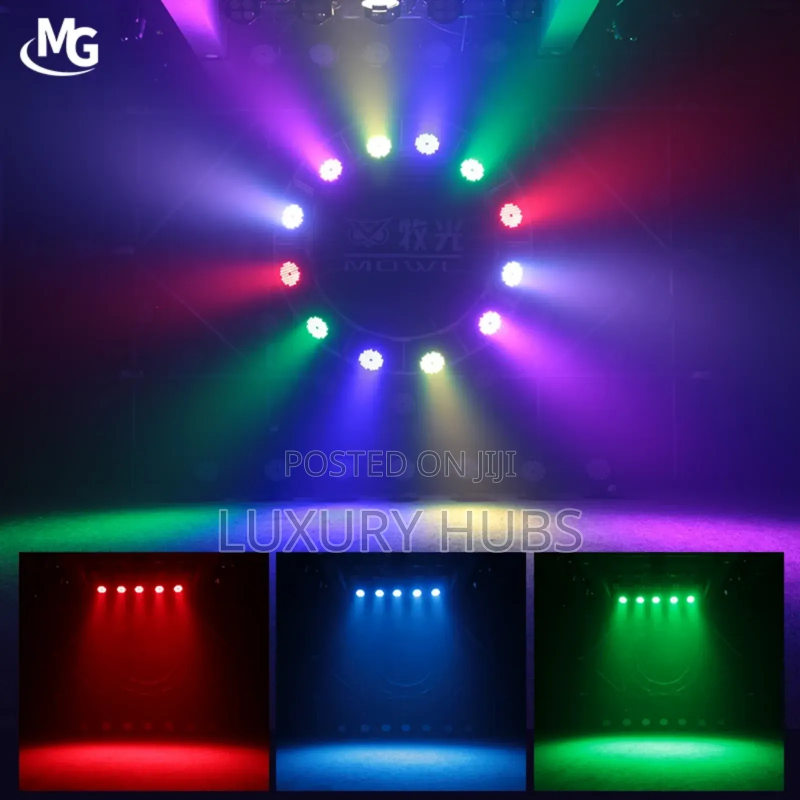 60led Stage Light RGB (3 in 1)