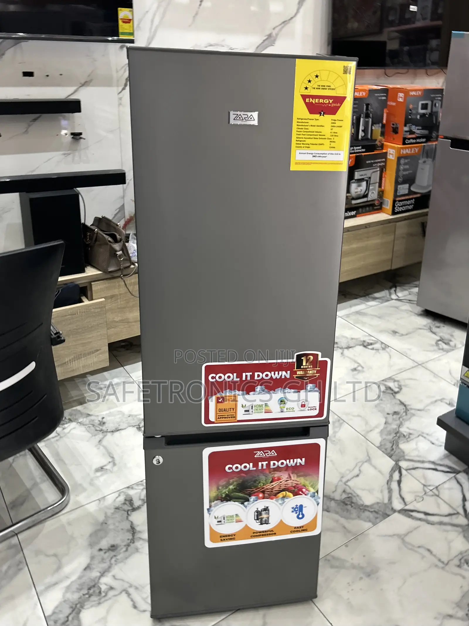 Get Quality (161ltrs) Bottom Mount Zara-240bf Refrigerator