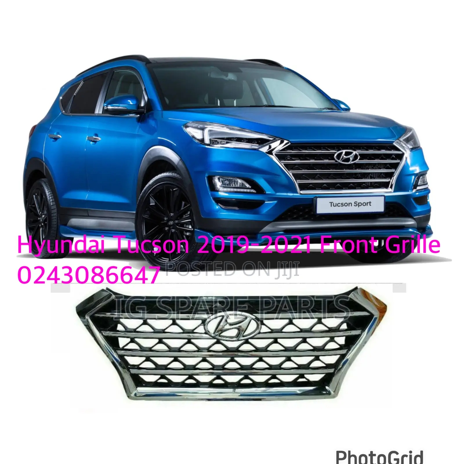 Hyundai Tucson 2019-2021 Front Grille