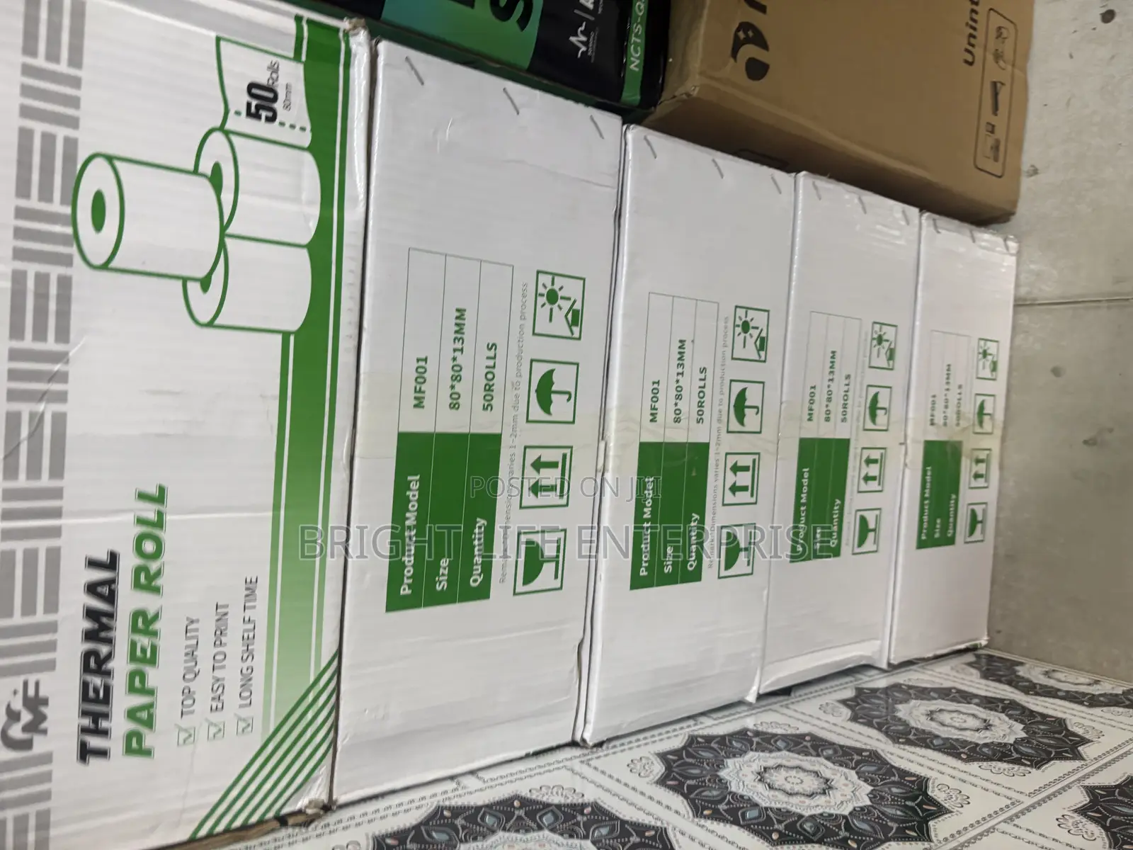 Thermal Paper Roll. 80x80mm 50 PCS in Box