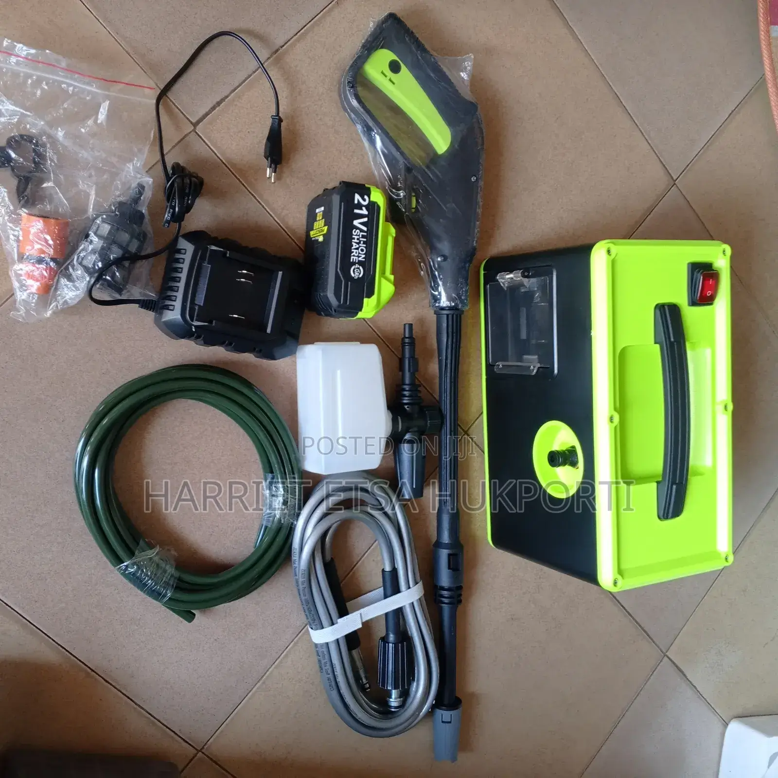 Cordless 21v Prescott Pressure Washer (350w)