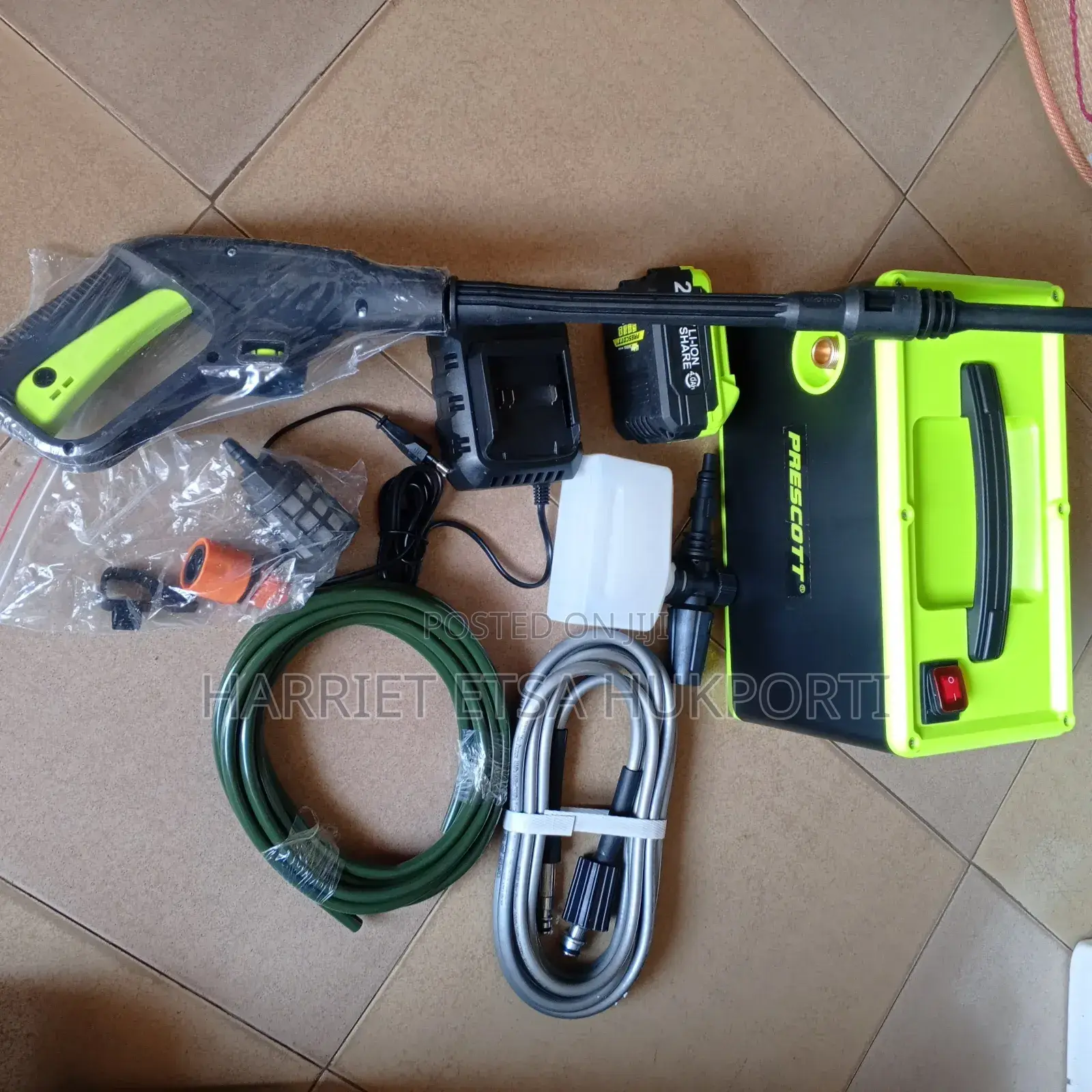 Cordless 21v Prescott Pressure Washer (350w)