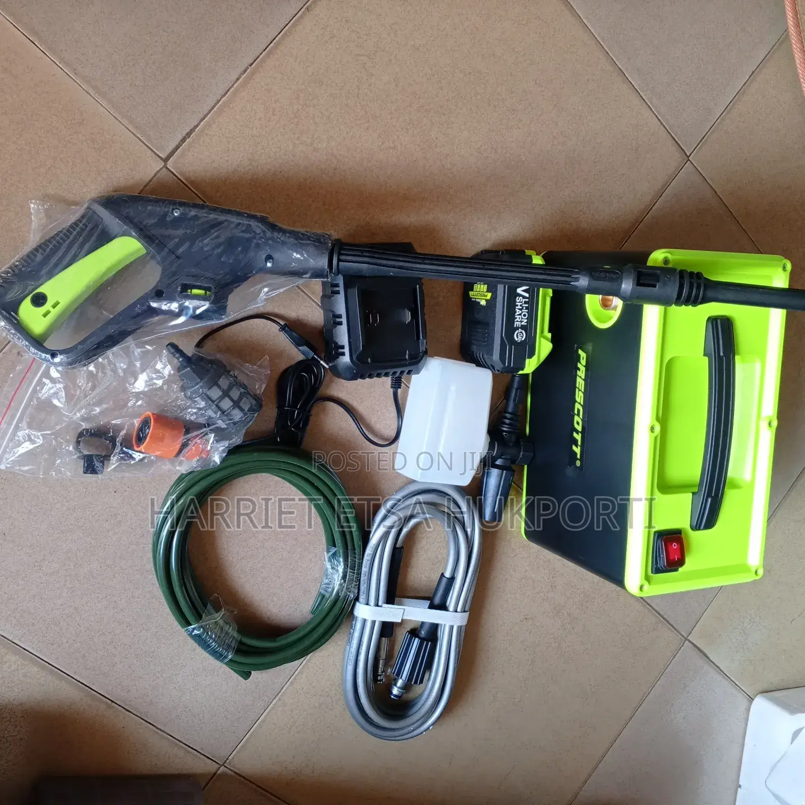 Cordless 21v Prescott Pressure Washer (350w)