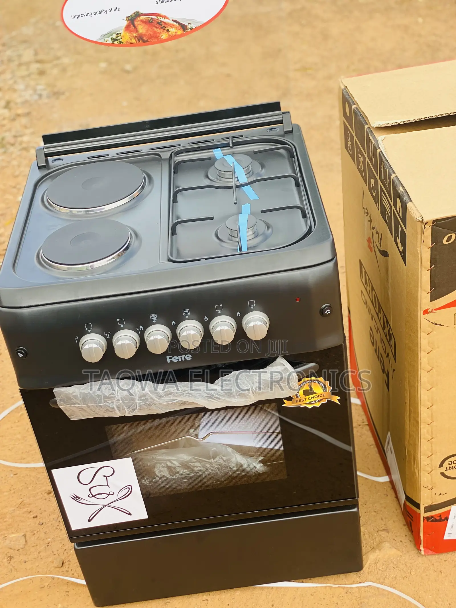 Ferre 60x60 Electric and Gas