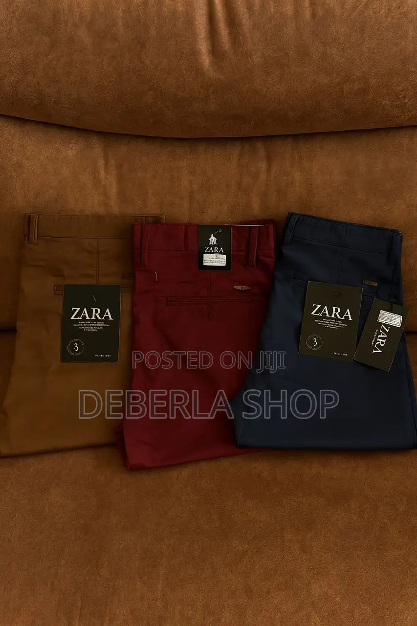 Men Khaki Trousers