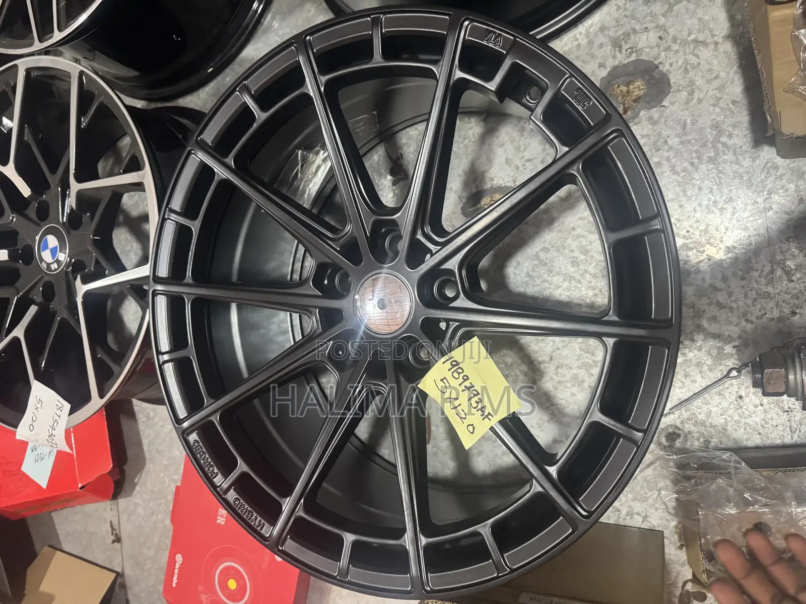 Black Benz Rims