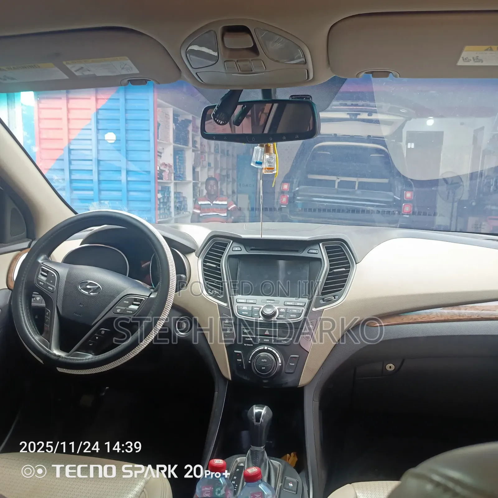 Hyundai Santa Fe 2014 White