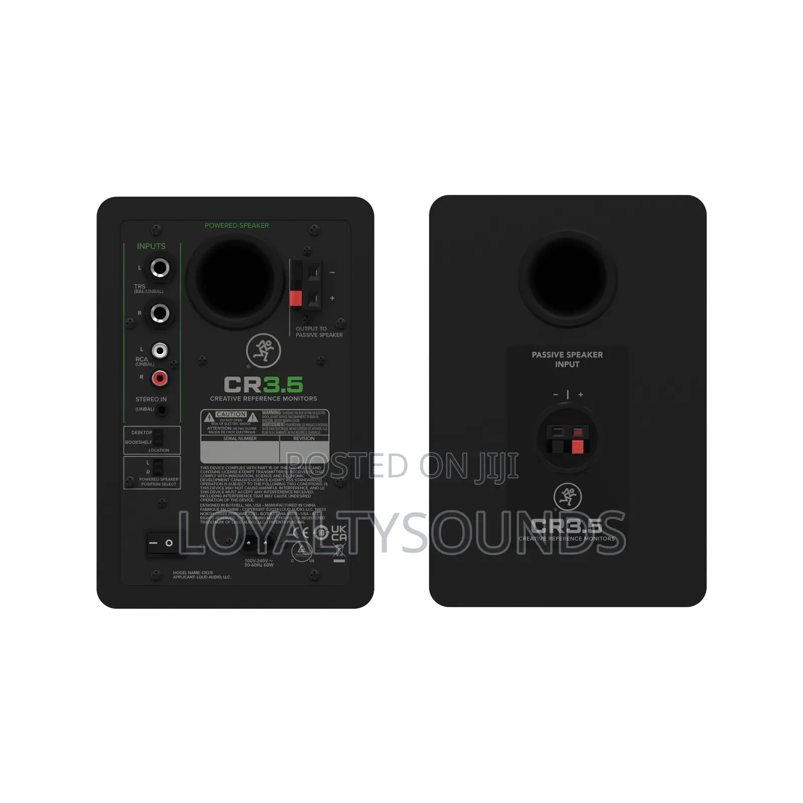 Mackie Cr3.5bt Studio Monitors