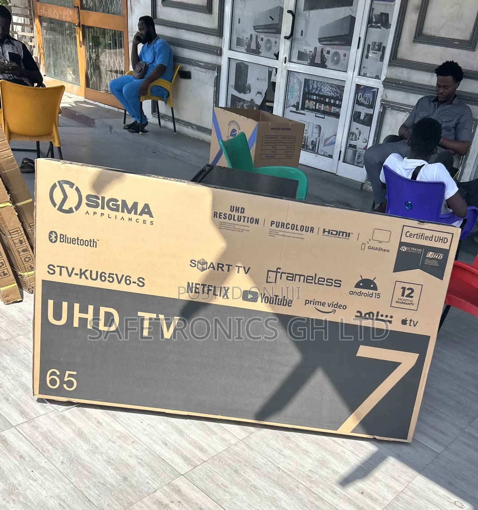 Best Quality Electric Ultra Sigma 65 Inch Android Tv