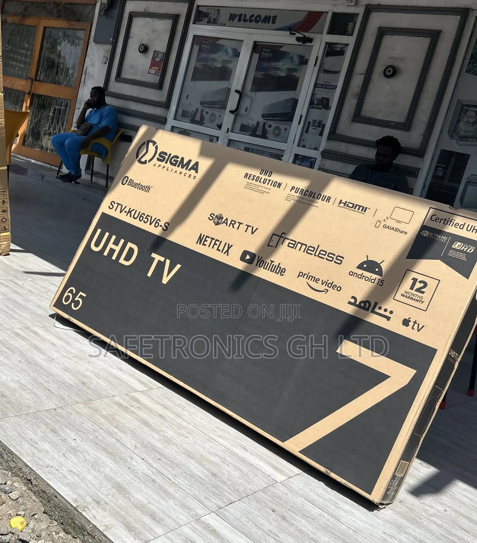 Excellent New 65 Inch Sigma Sleek Smart Uhd Ultra Tv