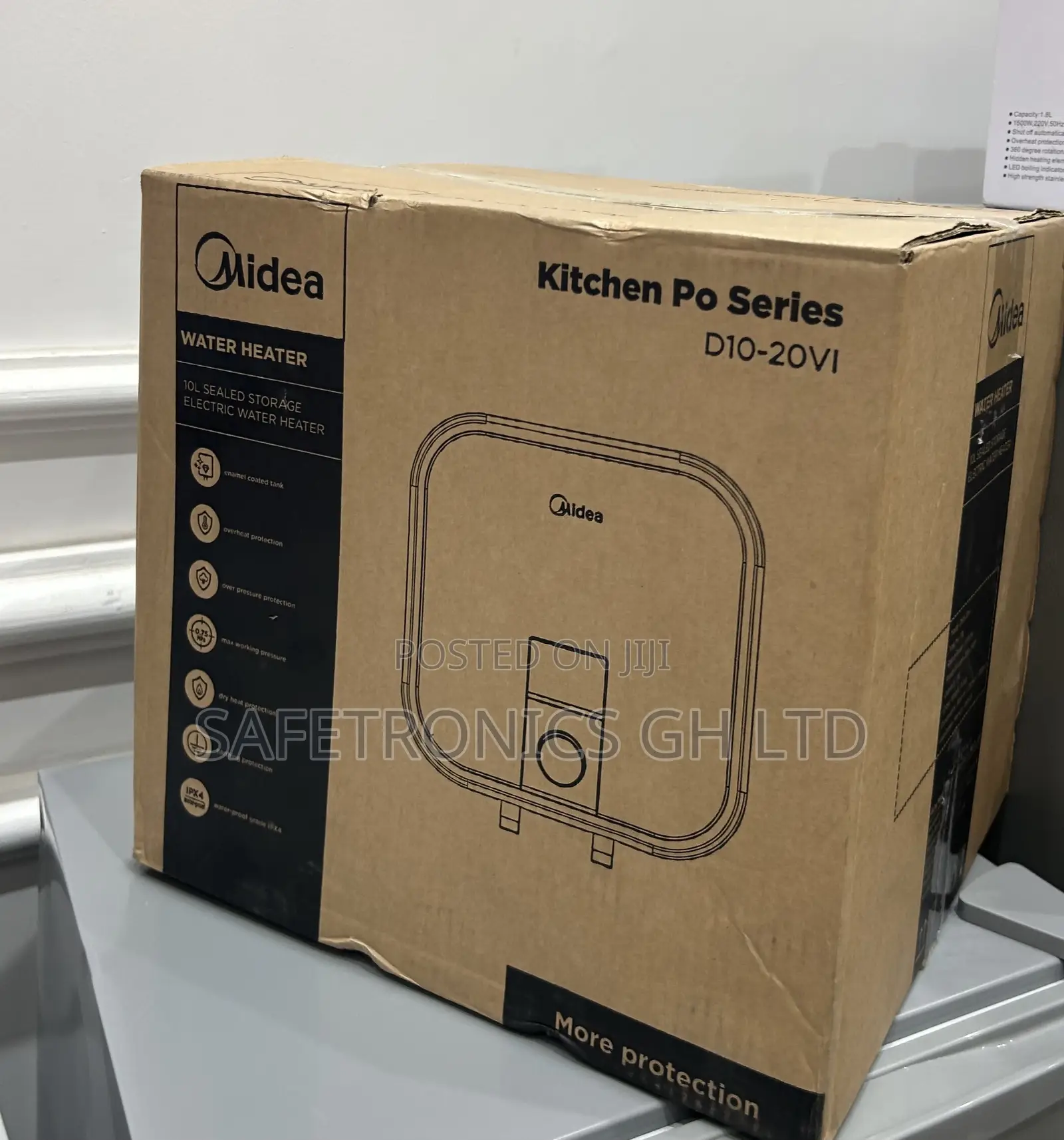 Lastest Midea Electric White 10l Wall Mount Water Heater
