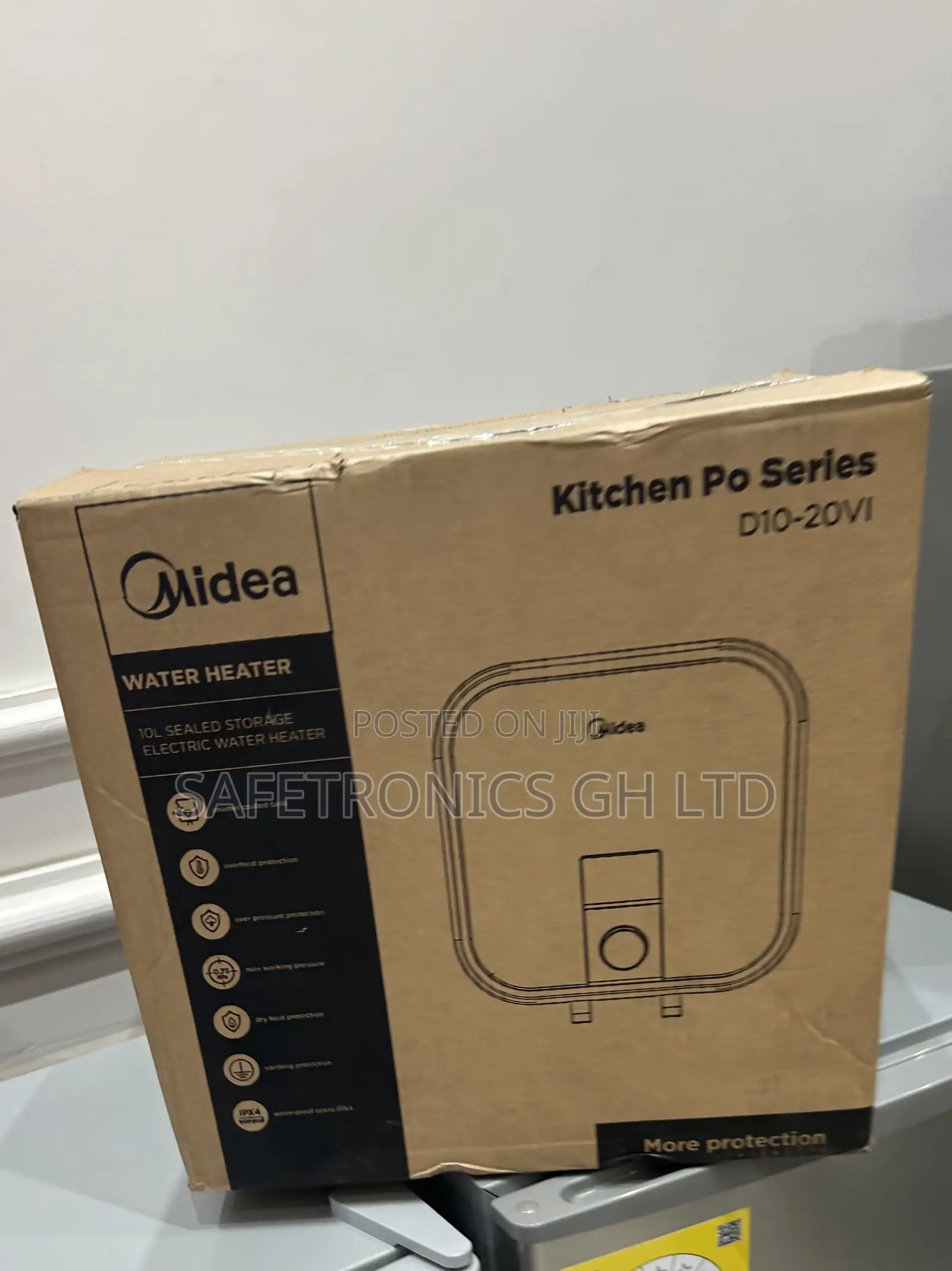 Choose Reliable Midea White Electric 10l Wall Mount Water Heater