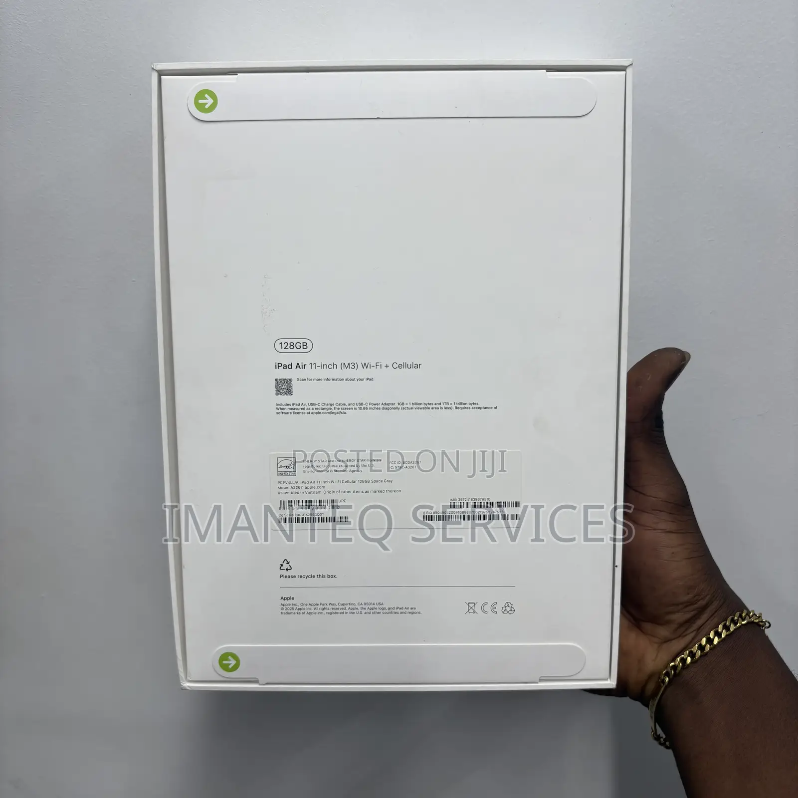 New Apple iPad Air 128 GB Gray