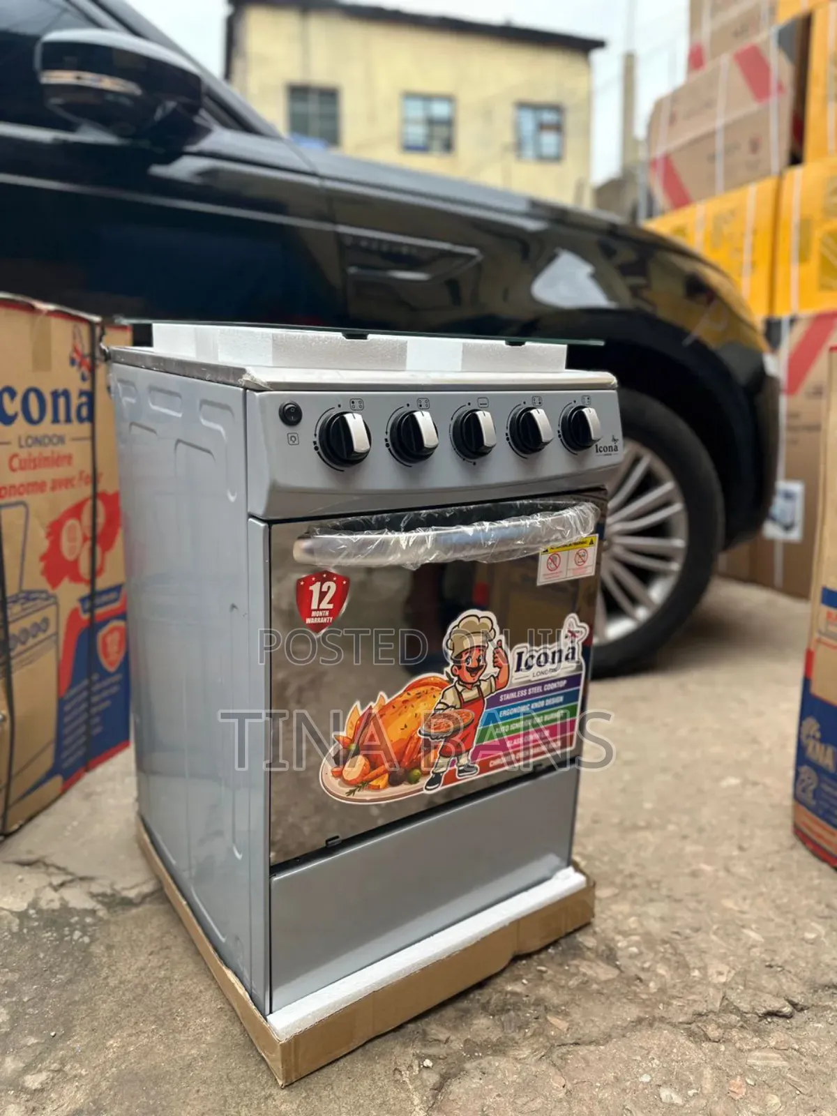 Icona 50×50 Burner With Oven
