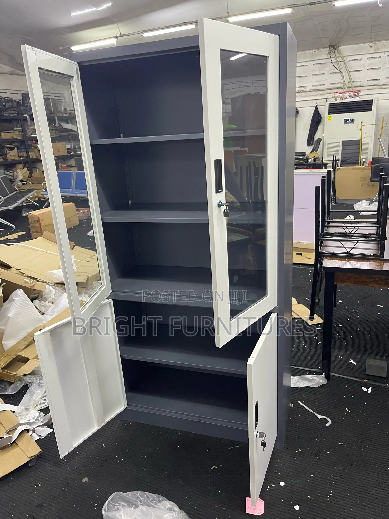 Office Cabinet With Glass Available in Stock