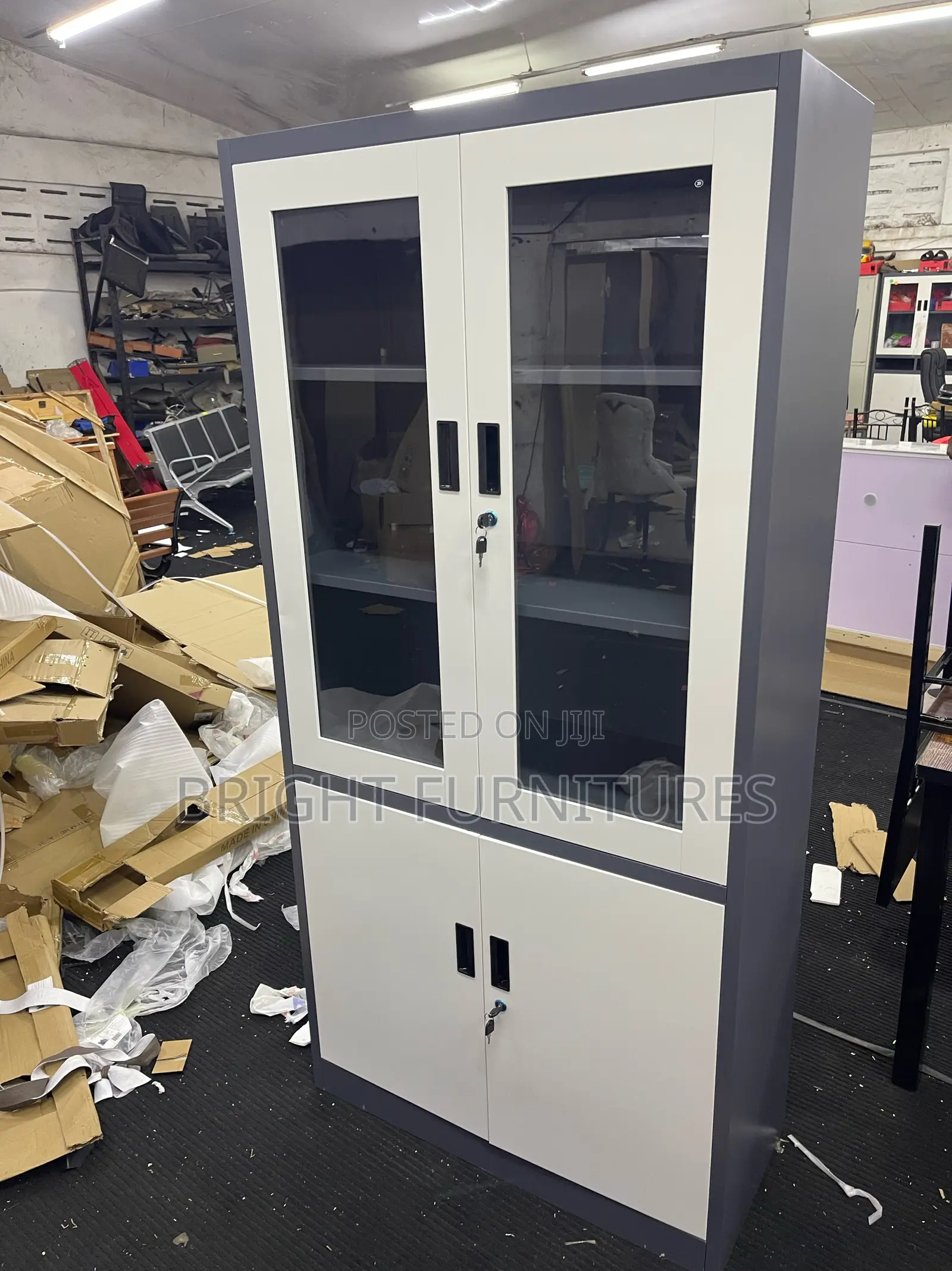 Office Cabinet With Glass Available in Stock
