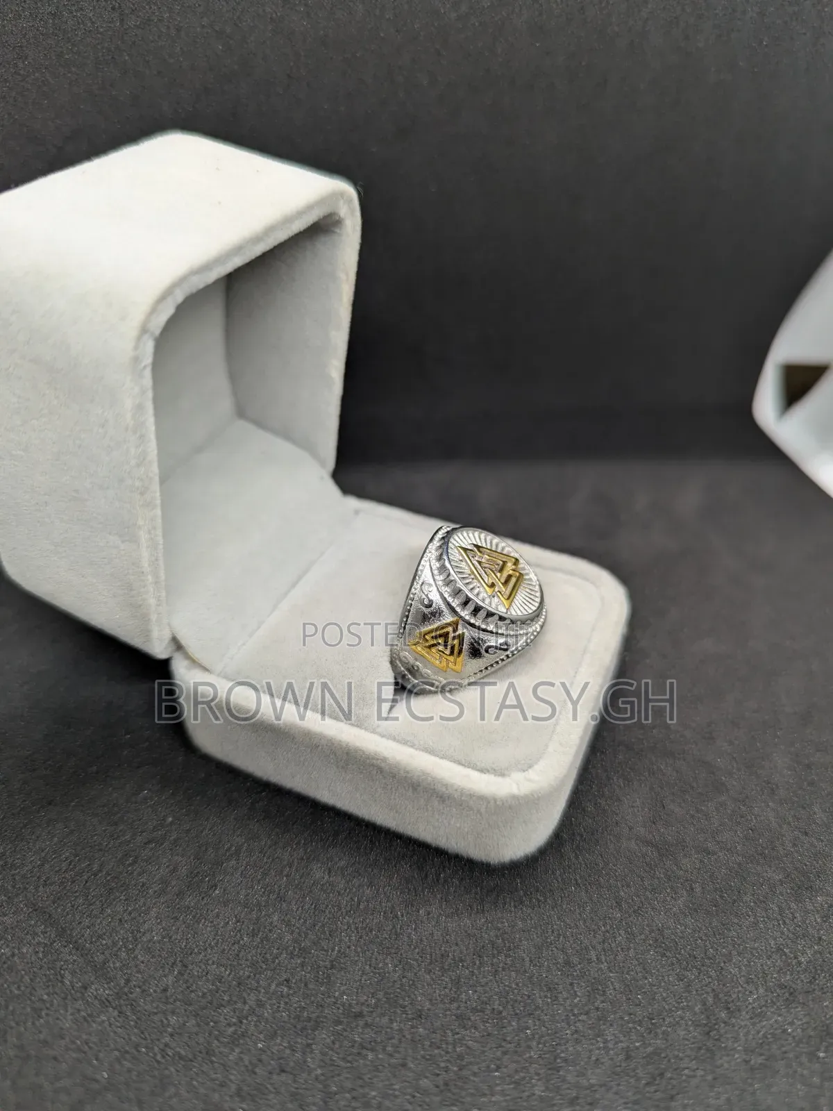 Viking Valknut Ring