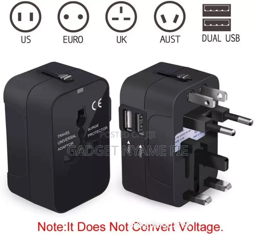 Internationally Recognized Universal Travel Adapter