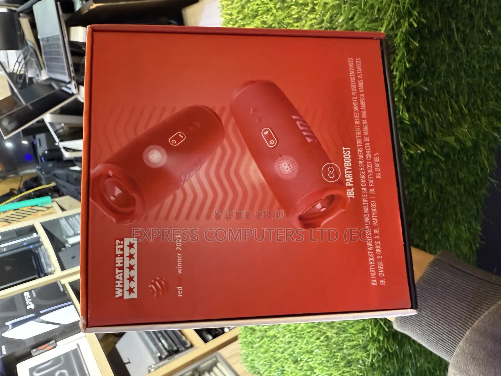 JBL Charge 5 Portable Waterproof Bluetooth Speaker With Powerbank Uk