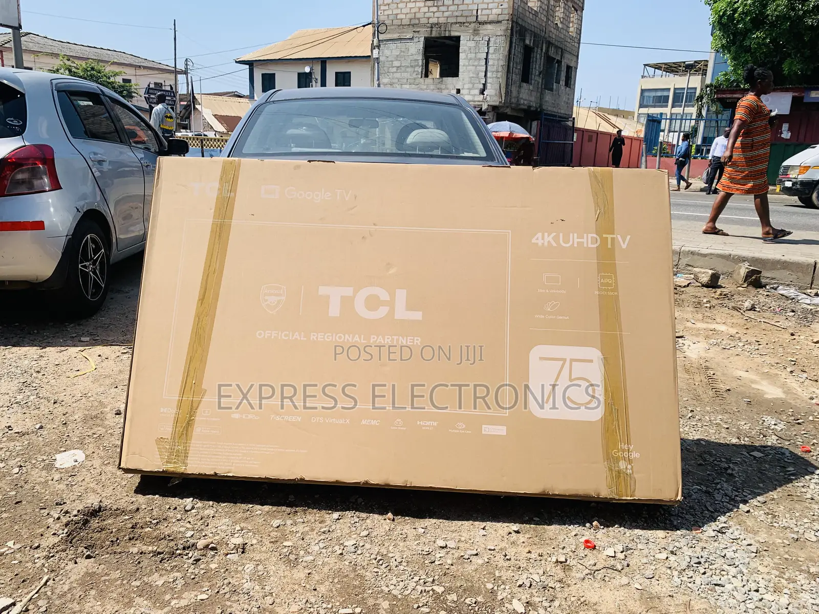 Grab Your Favorite TCL 75”P755 Uhd Smart Glossy Tv