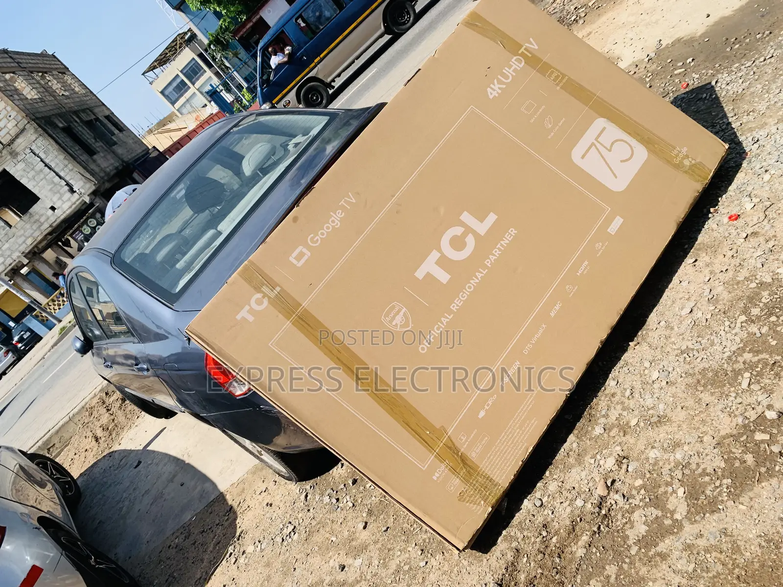 High Quality Slim Uhd Smart Glossy Tv TCL Android 75”P756