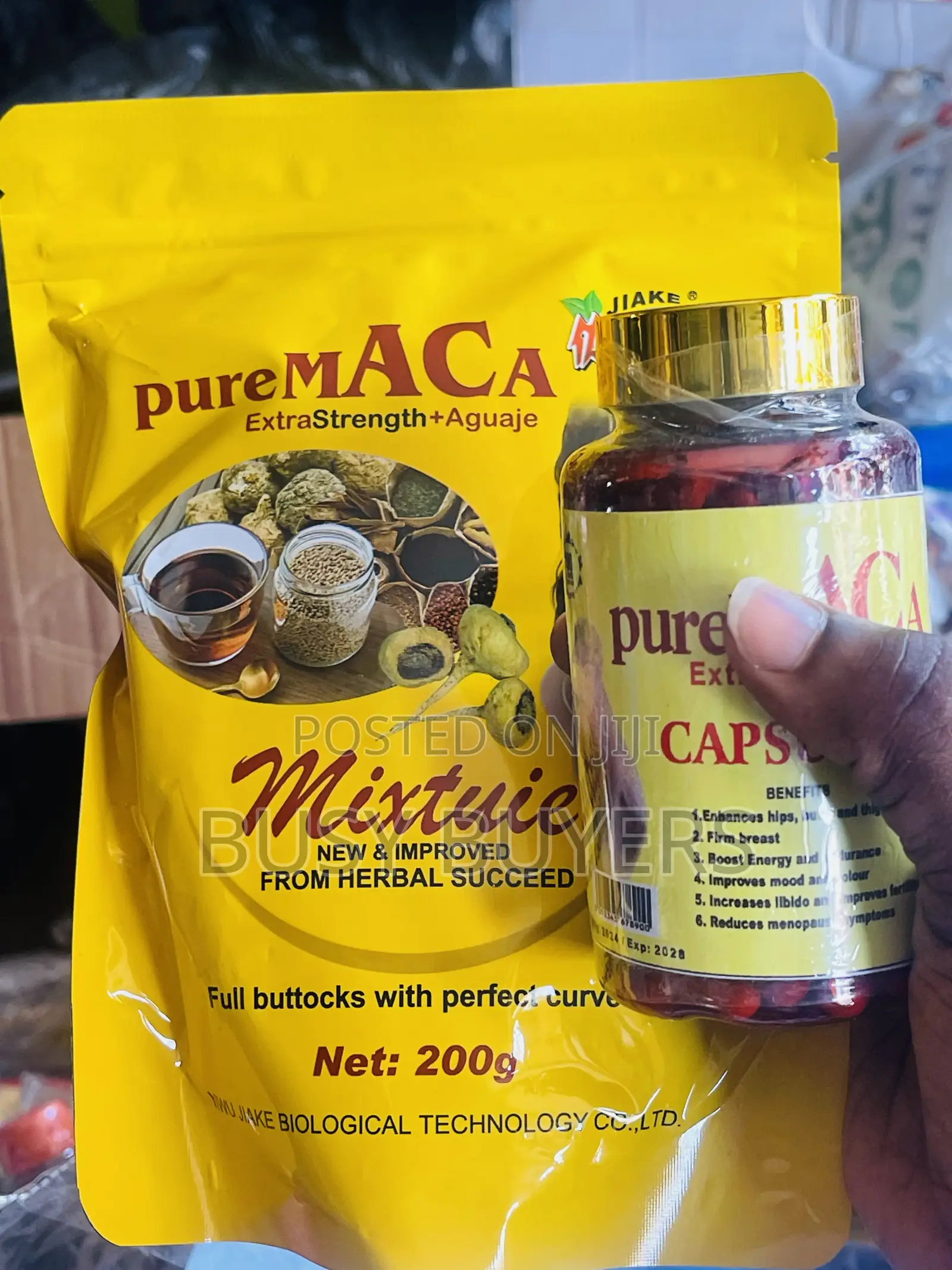 Pure Maca Weight Gained Capusel and Powder