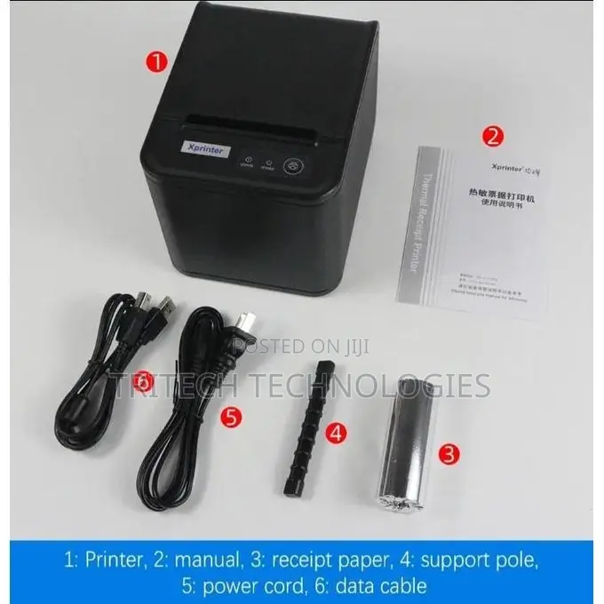 Xprinter Xp-80t Thermal Receipt Printer 80mm