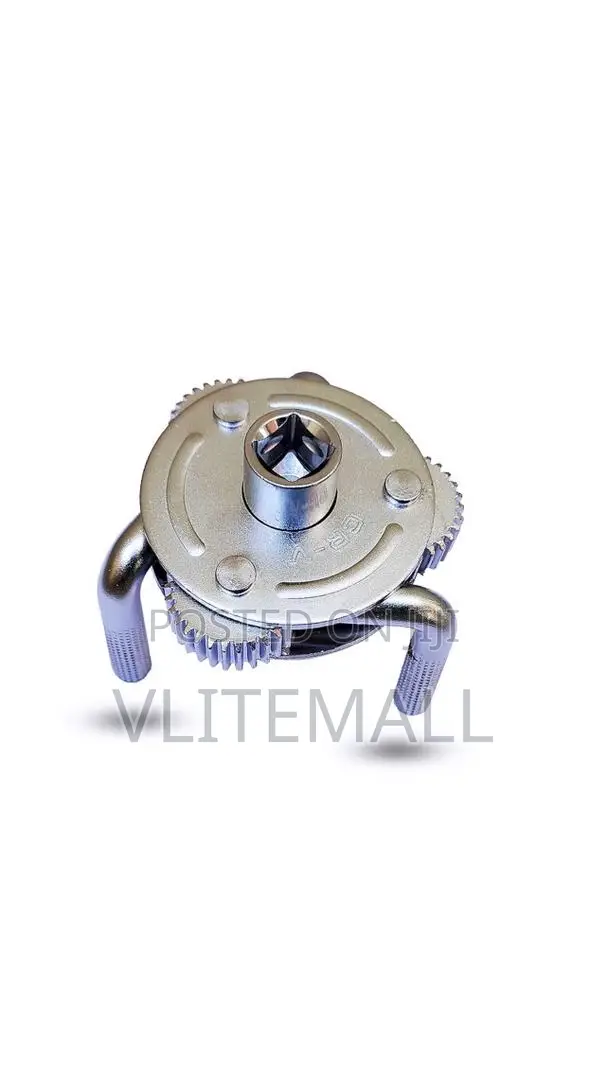 Heavy Duty Way Oil Filter Wrench Tool With 3 Jaw - Removal Tool3