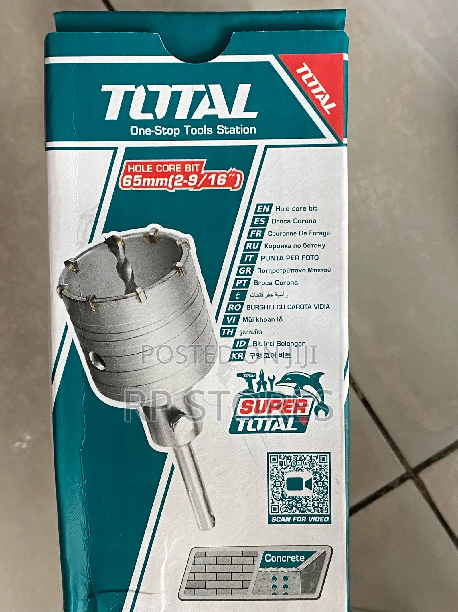 Total 65mm Core Bits