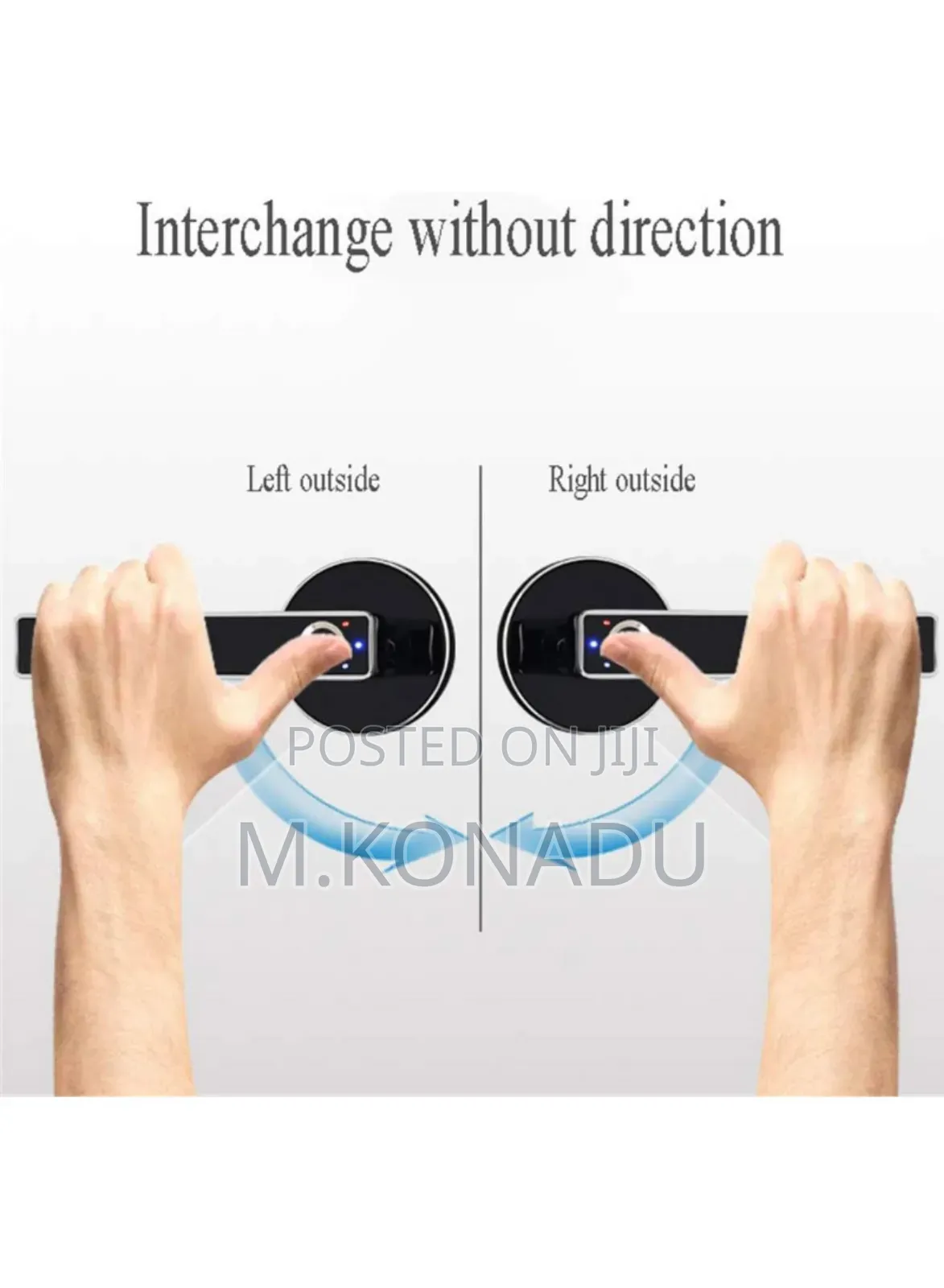 Smart Electronic Home Wooden Door Office Room Fingerprint Lock